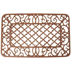 Esschert Design LH45 paillasson Paillasson décoratif Extérieure Rectangulaire Marron