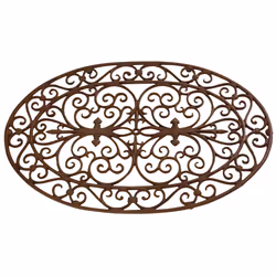 Esschert Design Paillasson en fonte ovale