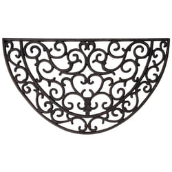 Esschert Design Paillasson caoutchouc demi-rond