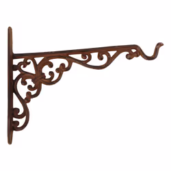 Esschert Design 8714982011399, Monochromatique, Architecture, Fonte, Marron, 21 mm, 185 mm