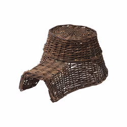 Esschert Design WA06, Maison, Hérisson, Marron, Bois, 530 mm, 378 mm