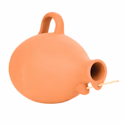 Esschert Design NK11, Support, Marron, Grès, Bois, 3,2 cm, 245 mm, 136 mm