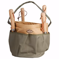 Esschert Design 8714982024832 Kits d'outils manuel de jardinage Universel Sac Vert, Gris Toile