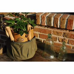 Esschert Design 8714982024832 Kits d'outils manuel de jardinage Universel Sac Vert, Gris Toile - Vue supplémentaire 4