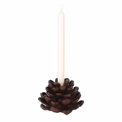 Esschert Design Chandelier pomme de pin L, Fonte, Marron
