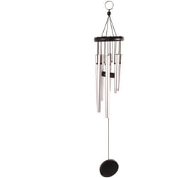 Esschert Design WV11 cloche et carillon Noir, Métallique Aluminium 8