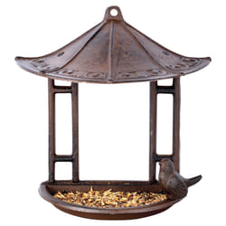 Esschert Design FB203 mangeoire pour oiseau Couleur rouille Fonte Support