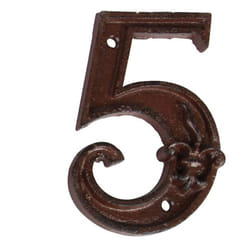 Esschert Design DB62-5 lettre et chiffre décoratifs Chiffre décorative