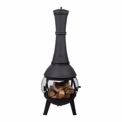 Restez dehors pendant des heures autour de ce chauffe terrasse en maille, qui apportera chaleur et atmosphère à tout jardin o ...