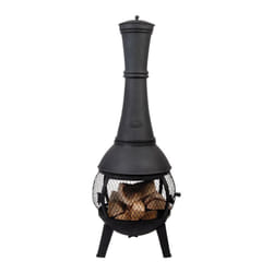 Esschert Design - Chauffe Terrasse en maille - d 42 cm x h 120,5 cm - Noir - Livraison gratuite