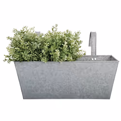 Esschert Design OZ03, Jardinière, Support, Zinc, Zinc, Rectangle, Intérieur &amp; extérieur