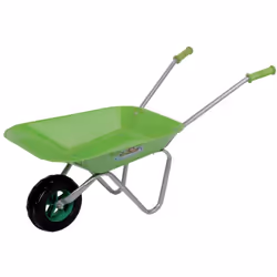 Esschert Design KG97, Brouette manuelle, 1 roue(s), Roues pleines, Métal, Noir, Vert, Gris, 6,5 L