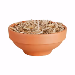 Esschert Design 8714982064821, Bois de chauffage, Orange, Paille, Cire, 15,5 cm, 75 mm
