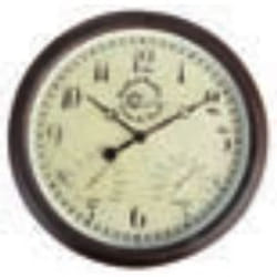 Esschert Design TF008 Horloge murale et de table Rond Bronze