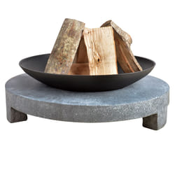 Esschert Design FF137 cheminée Extérieure Cheminée portable Bois de chauffage Noir, Gris