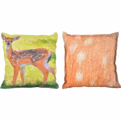 Coussin extérieur imperméable daim 59 x 59 x 13 cm
