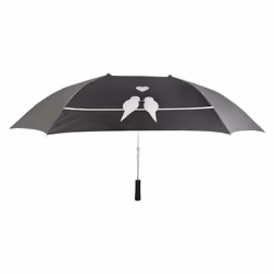 Esschert Design TP155 parapluie Noir Aluminium, Fibre de verre Complet