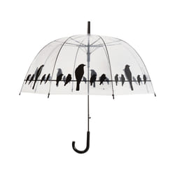 Esschert Design 8714982106354 parapluie Noir, Transparent Acier Polypropylène (PP) Complet