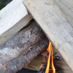 Esschert Design FF226 allume-feu d'urgence Vert, Bois