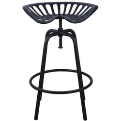 Esschert Design IH031 chaise d'extérieur Dîner Siège rigide Dossier rigide Noir