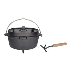 Esschert Design 8714982112621 cocotte en céramique 6,5 L Noir