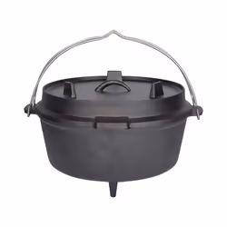 Esschert Design 8714982112621 cocotte en céramique 6,5 L Noir
