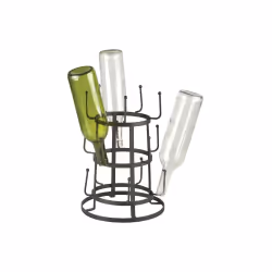 Esschert Design Séchoir à Bouteilles Métal