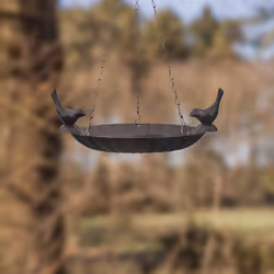 Esschert Design FB377 baignoire pour oiseaux Marron