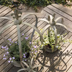 Esschert Design AM79 jardinière Vert, Acier Métal 3 pièce(s)