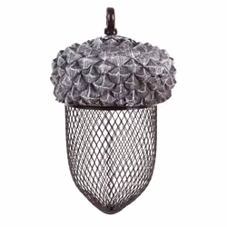 Esschert Design FB389 mangeoire pour oiseau Métallique Fer, Polyvinyl chloride (PVC) Support