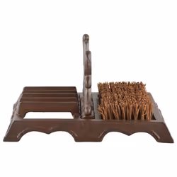 Esschert Design LH219 brosse à chaussures Marron