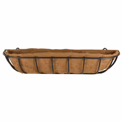 Esschert Design Metall Heuraufe Noir, Marron Acier 1 pièce(s)