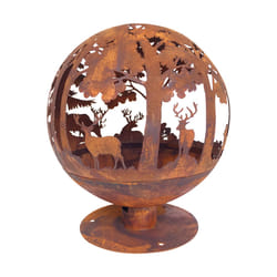 Esschert Design FF261 cheminée Extérieure Cheminée portable Bois de chauffage Couleur rouille