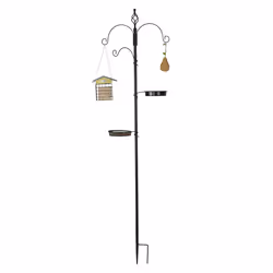 Esschert Design FB405 mangeoire pour oiseau Noir Métal Autonome