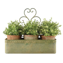 Esschert Design AM99 jardinière Vert, Acier Métal 1 pièce(s)