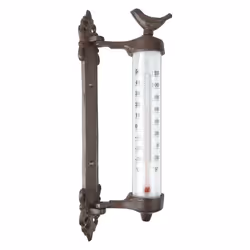Esschert Design BR20, Thermomètre liquide, Intérieure, Marron, Fonte, Mur, F, °C