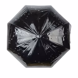 Esschert Design TP243 parapluie Noir Acier Polypropylène (PP) Complet