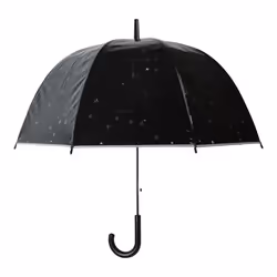 Esschert Design TP243 parapluie Noir Acier Polypropylène (PP) Complet