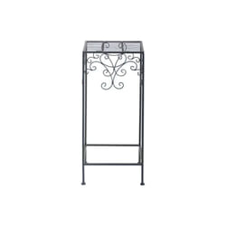 Esschert Design - Guéridon en fer forgé 70 cm. Argent. Marque : . Réf. : BPH96 - Argent