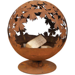 Esschert Design FF293 cheminée Extérieure Cheminée portable Bois de chauffage Couleur rouille