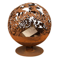 Esschert Design FF294 cheminée Extérieure Cheminée portable Bois de chauffage Couleur rouille