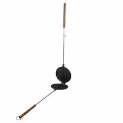 Esschert Design Waffeleisen 2 gauffre(s) Noir