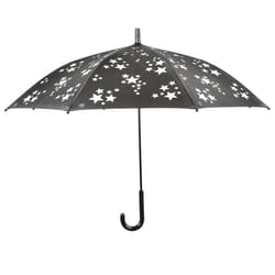 Esschert Design KG184 parapluie Noir, Blanc Acier Polyester Complet