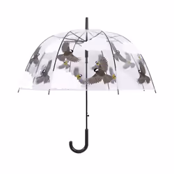 Esschert Design TP274 parapluie Multicolore, Transparent Plastique Polyamide, Polyester Complet