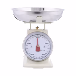 Cette balance de cuisine rétro donnera un côté vintage à votre cuisine. Pratique, elle sera également un bel objet décoratif. ...