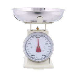 Esschert Design - Balance de cuisine rétro - 5 kg - Blanc - Livraison gratuite