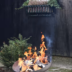 Esschert Design FF402 cheminée Extérieure Cheminée portable Bois de chauffage Noir - Vue supplémentaire 5
