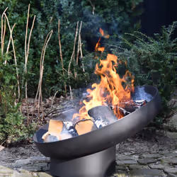Esschert Design FF402 cheminée Extérieure Cheminée portable Bois de chauffage Noir - Vue supplémentaire 6