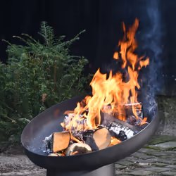 Esschert Design FF402 cheminée Extérieure Cheminée portable Bois de chauffage Noir - Vue supplémentaire 9