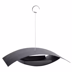 Esschert Design FB437 mangeoire pour oiseau Noir Acier Support